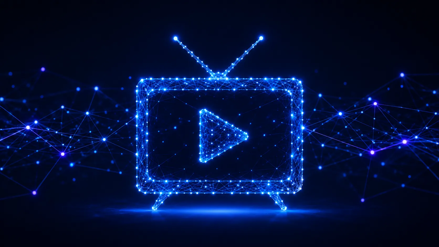 Amazon Fire TV Stick 4K Max plugged into a TV HDMI port with IPTV Smarters Pro loading a live channel list on the screen